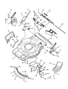 Group, Deck, Fwd, Deere Diagram and Parts List for 7800666-LP7800666-EJM26 2010 Briggs and Stratton Lawn Mower